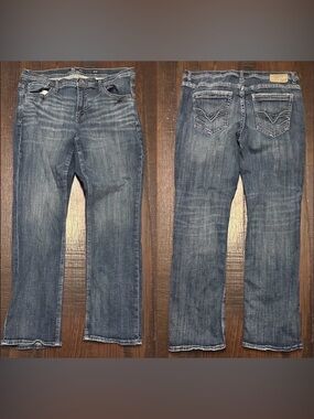 BKE Men’s Jeans DEREK SIZE 38x32 Medium Wash Denim